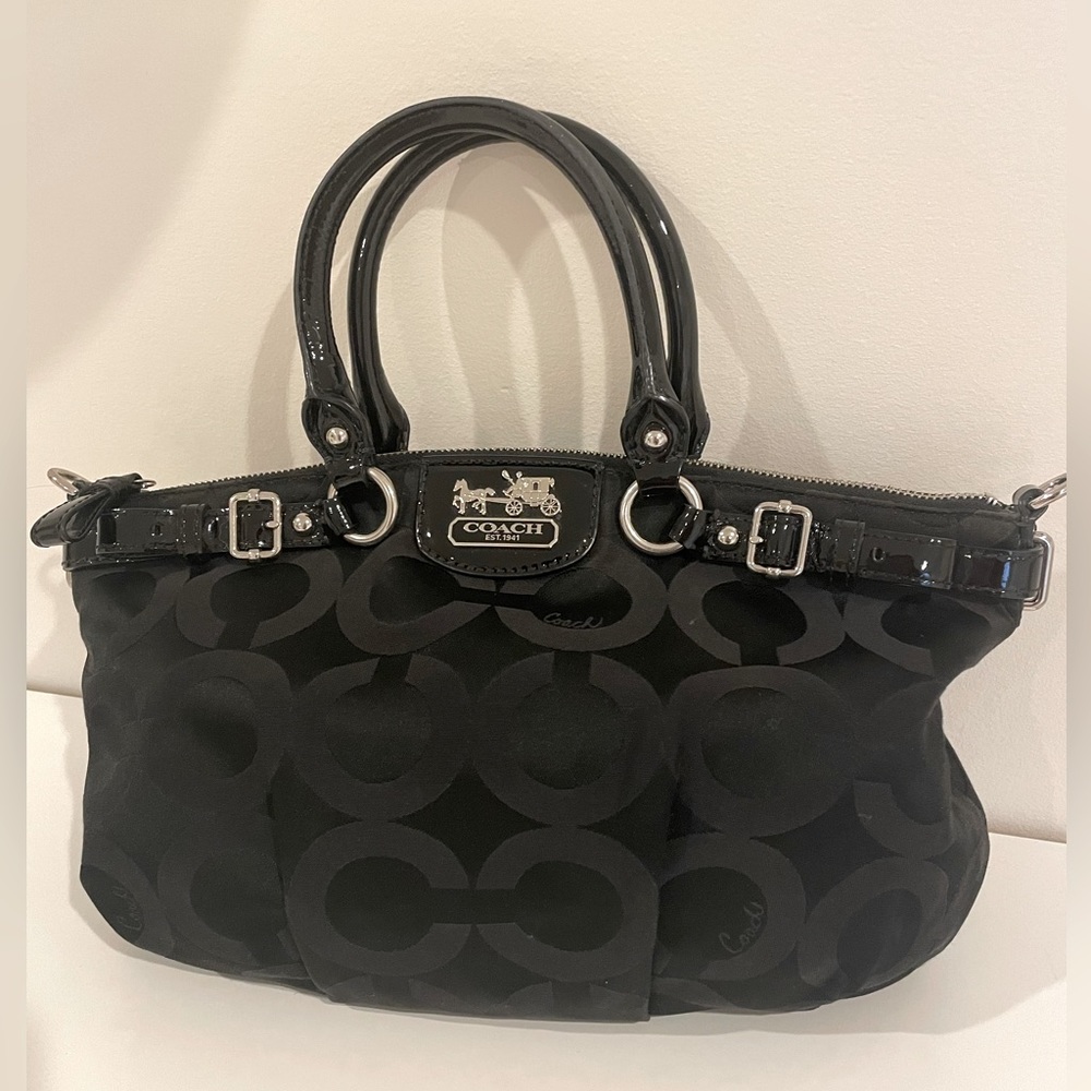 Coach monogram purse